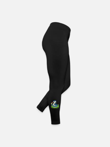 École de crayon Snake Student - Legging en jersey Femme - noir - Droite