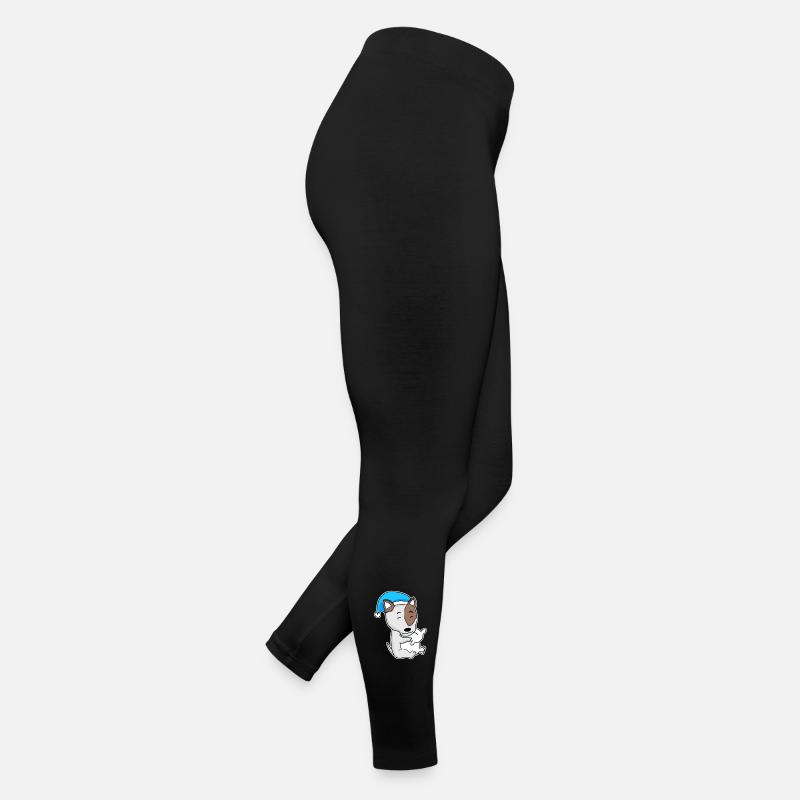 Bull Terrier Sleeping Fatigue Chien Race de chien Legging en jersey Femme