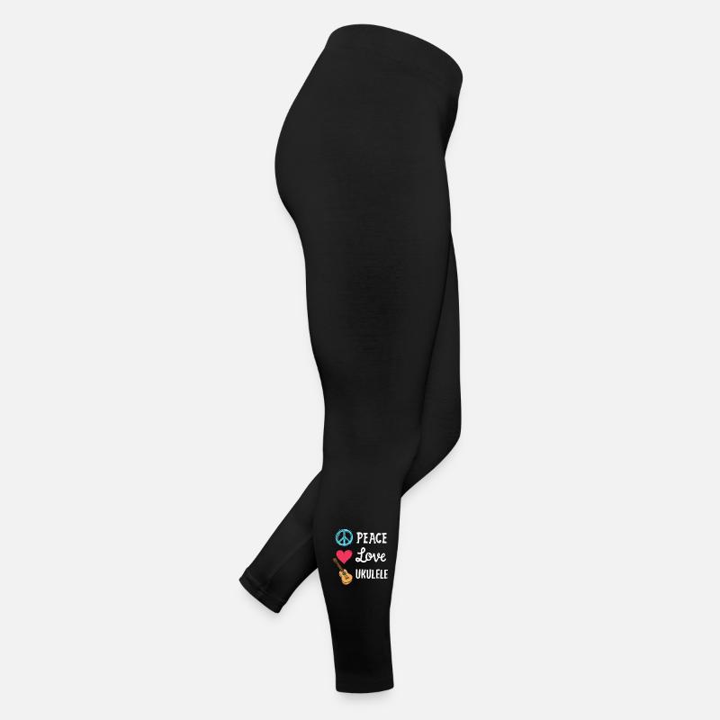 Ukulele Ukulele-Spieler Frauen Jersey Leggings