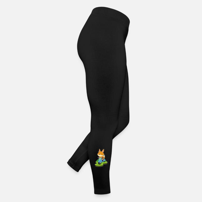 Fuchs Motorroller Frauen Jersey Leggings