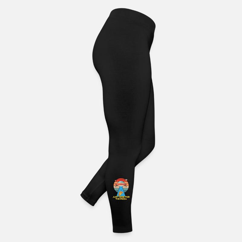 Just here for the Pizza Frauen Jersey Leggings