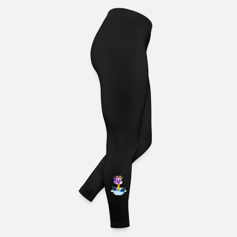 Plongée en snorkel pour plongeurs girafes Legging en jersey Femme