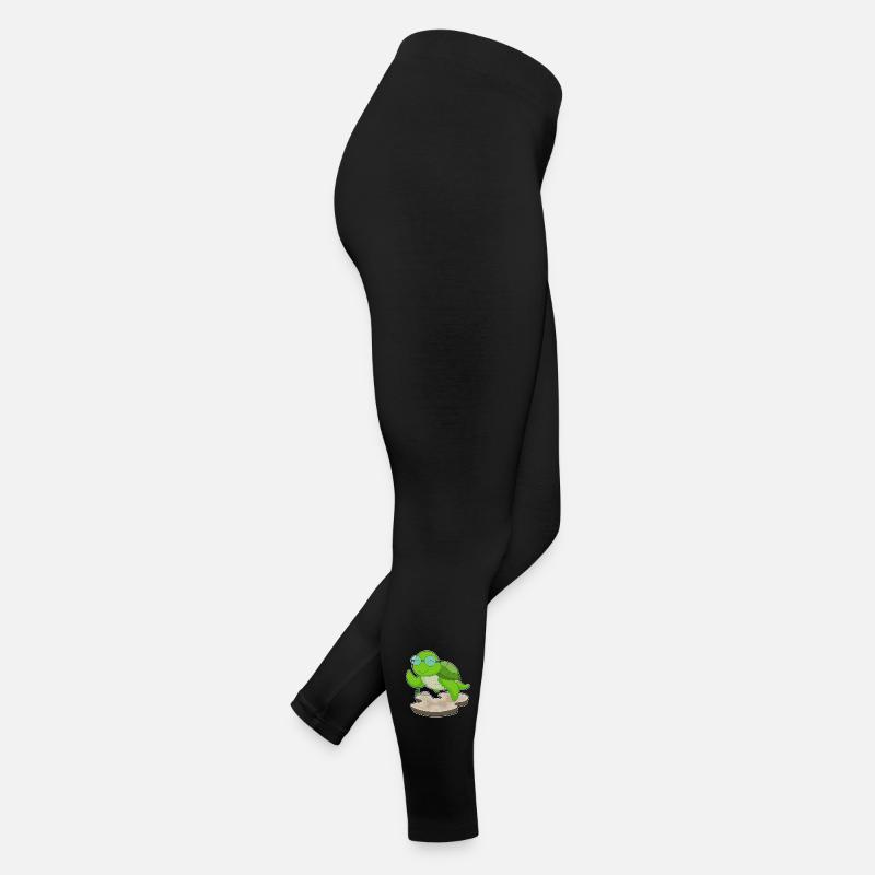 Schildkröte Brille Frauen Jersey Leggings