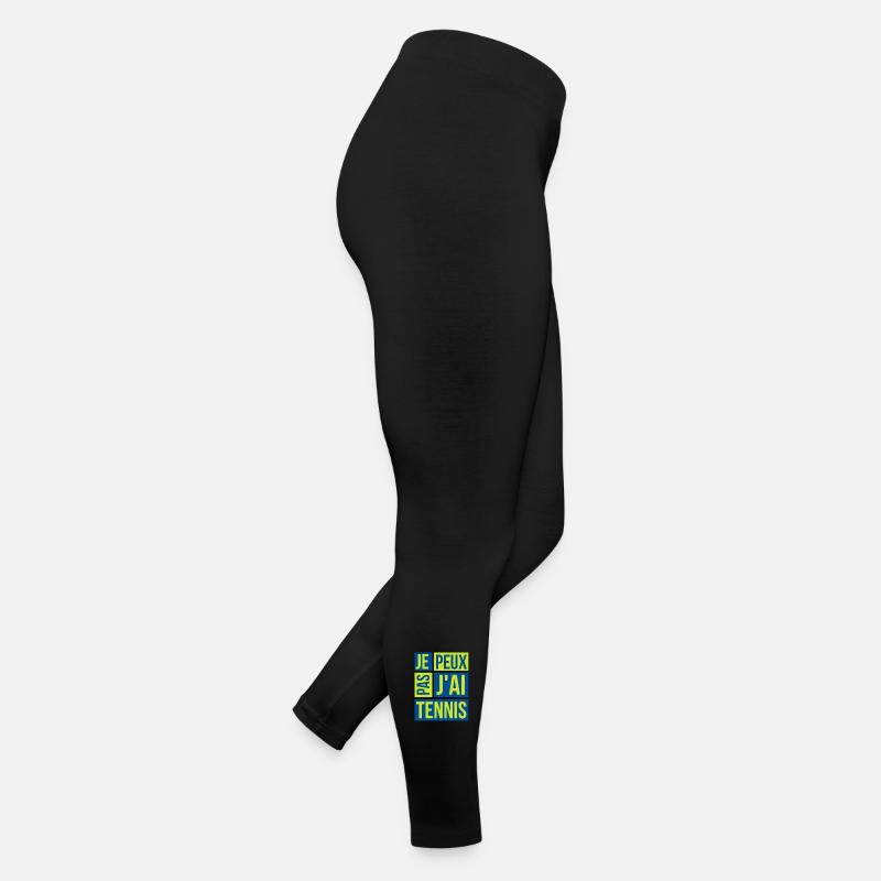 je peux pas j ai tennis Legging en jersey Femme