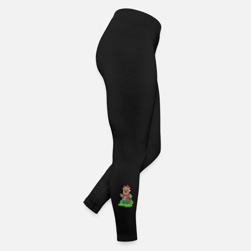 Reindeer Christmas Package Women’s Jersey Leggings