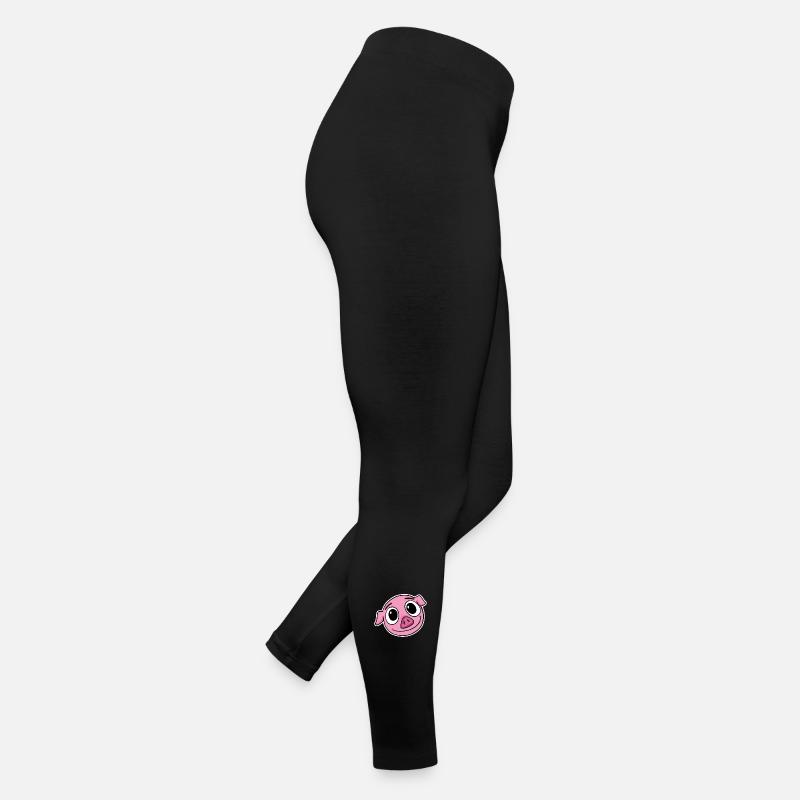 Tête de cochon Legging en jersey Femme