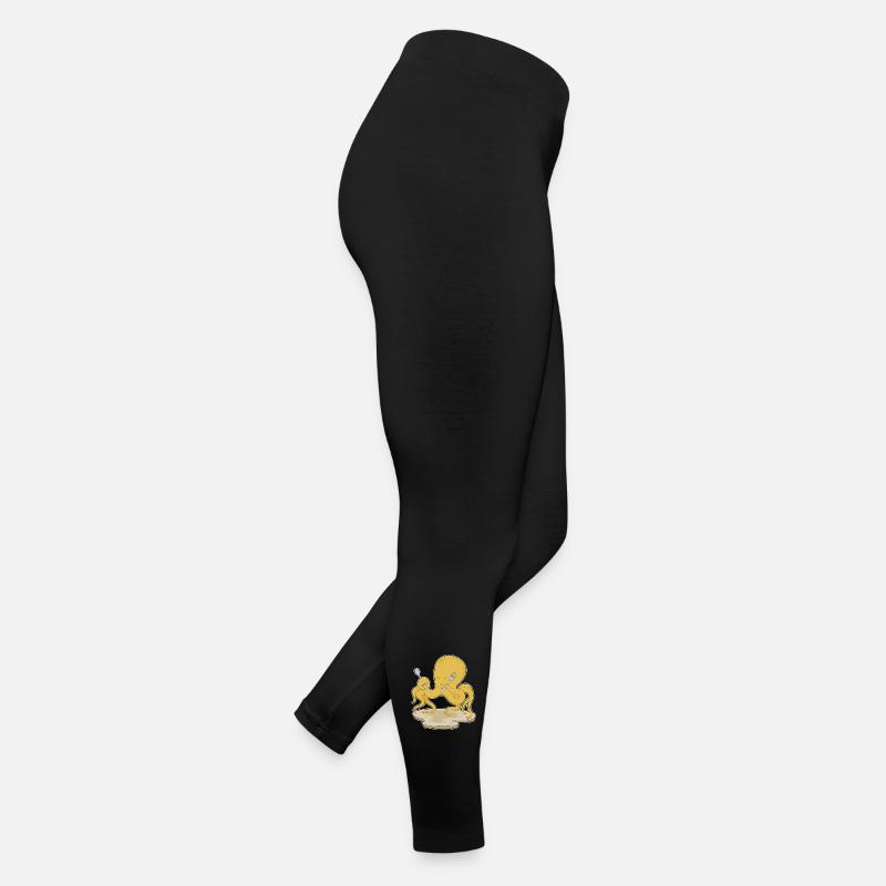 Cuisine de cuisine à couverts de poulpe Legging en jersey Femme