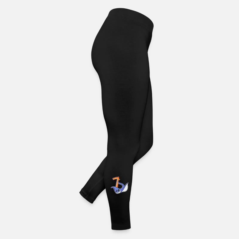 Motif 7e anniversaire Stingray - 7 ans Legging en jersey Femme