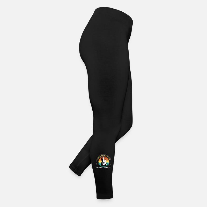 Lehrer le jour Guitariste la nuit Legging en jersey Femme