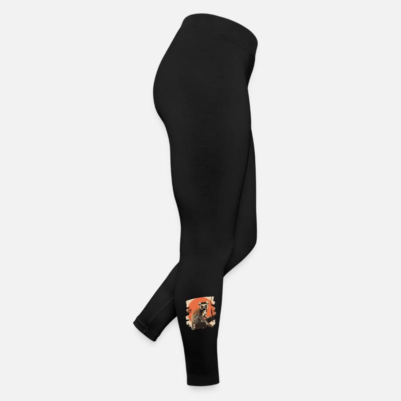 Lemur Frauen Jersey Leggings