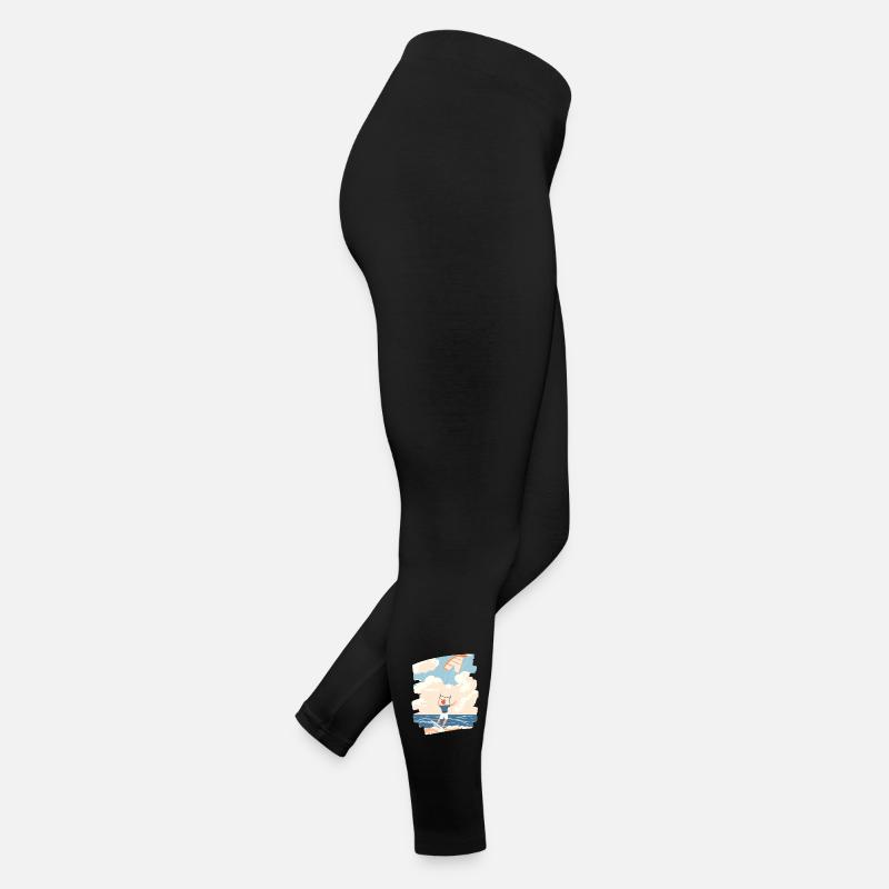 Kitesurfeurs Legging en jersey Femme