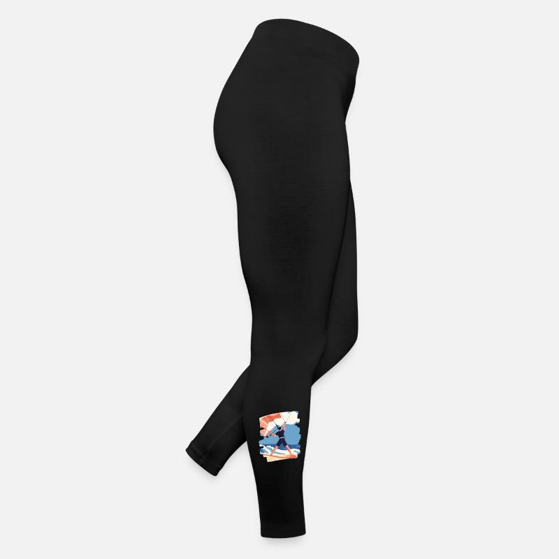 Kitesurfer Frauen Jersey Leggings