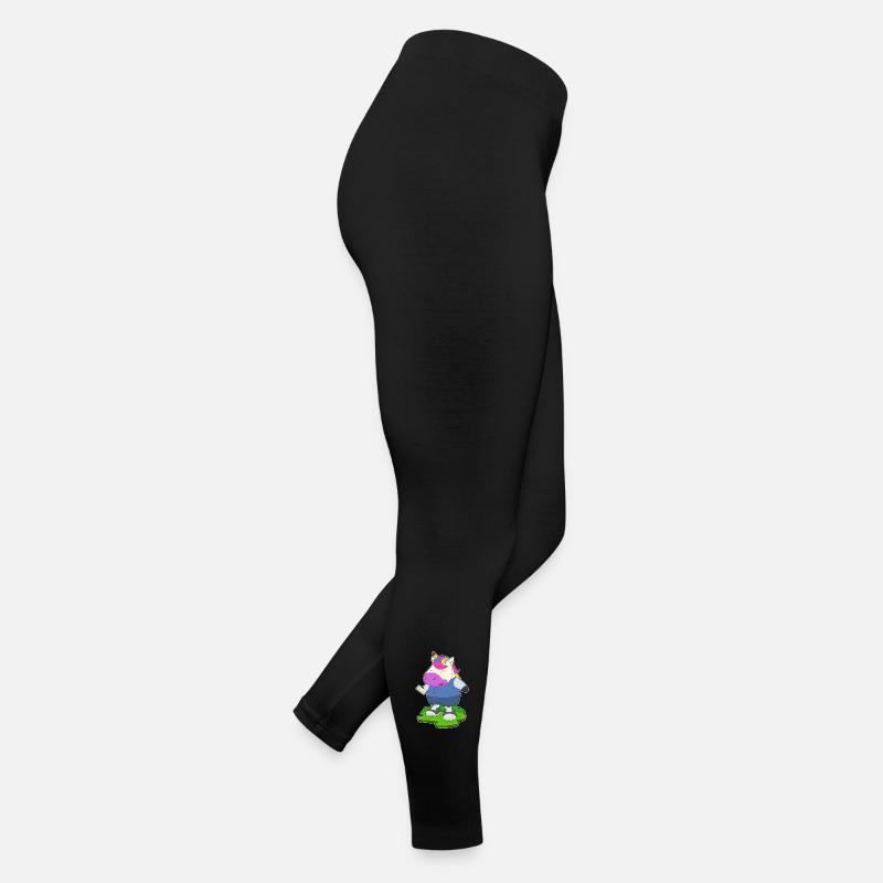 Lettre Licorne Legging en jersey Femme