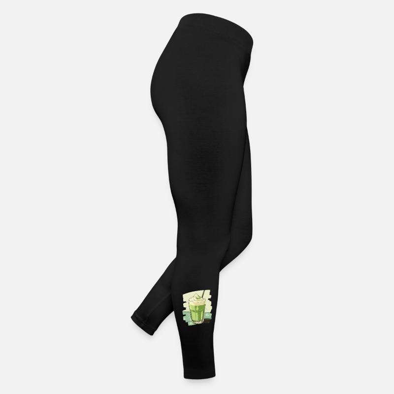 Matcha Latte Lover Green Tea Women’s Jersey Leggings