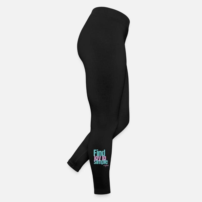 Trouver de la joie dans les nuits calmes Legging en jersey Femme