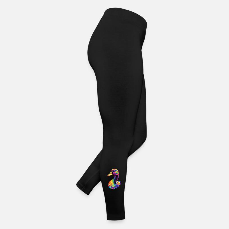 Goose Cute Goose Chicks Goose Chick Duck Small Geese Women’s Jersey Leggings
