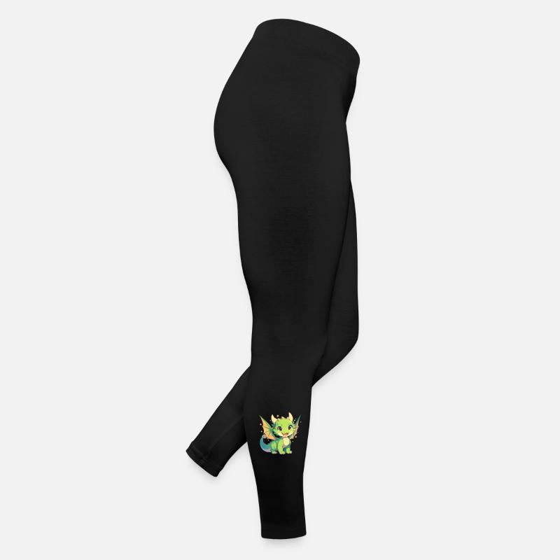 Drachen Drache Frauen Jersey Leggings