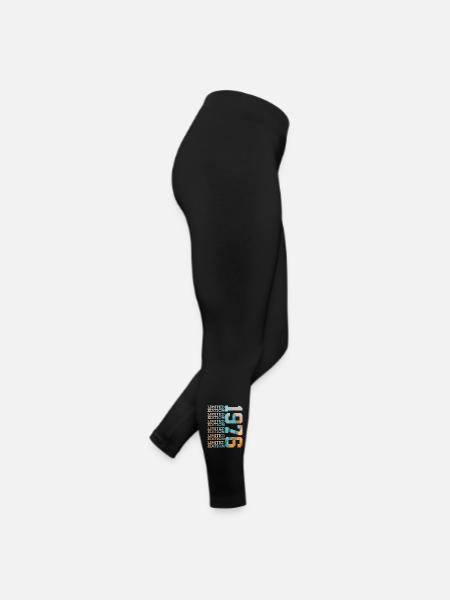 ÉDITION LIMITÉE 1976 50 ANS 50E ANNIVERSAIRE - Legging en jersey Femme - noir - Droite