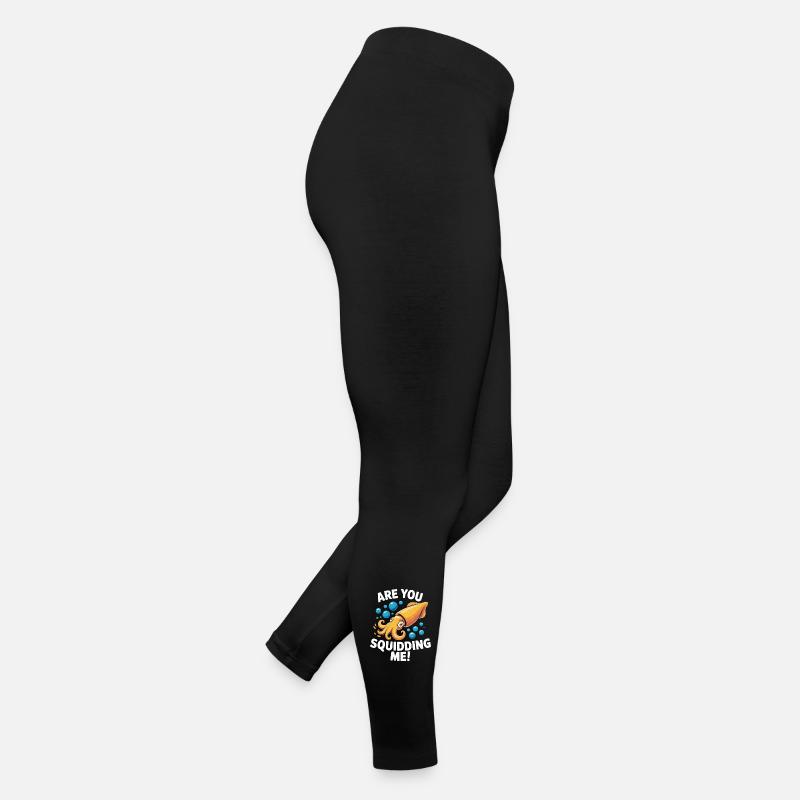 Playful sea design with octopus Women’s Jersey Leggings