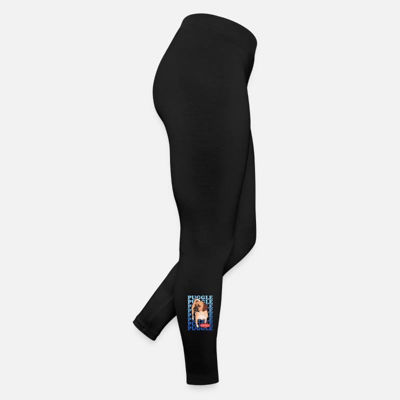 Puggle Hundebesitzer Geschenk Frauen Jersey Leggings