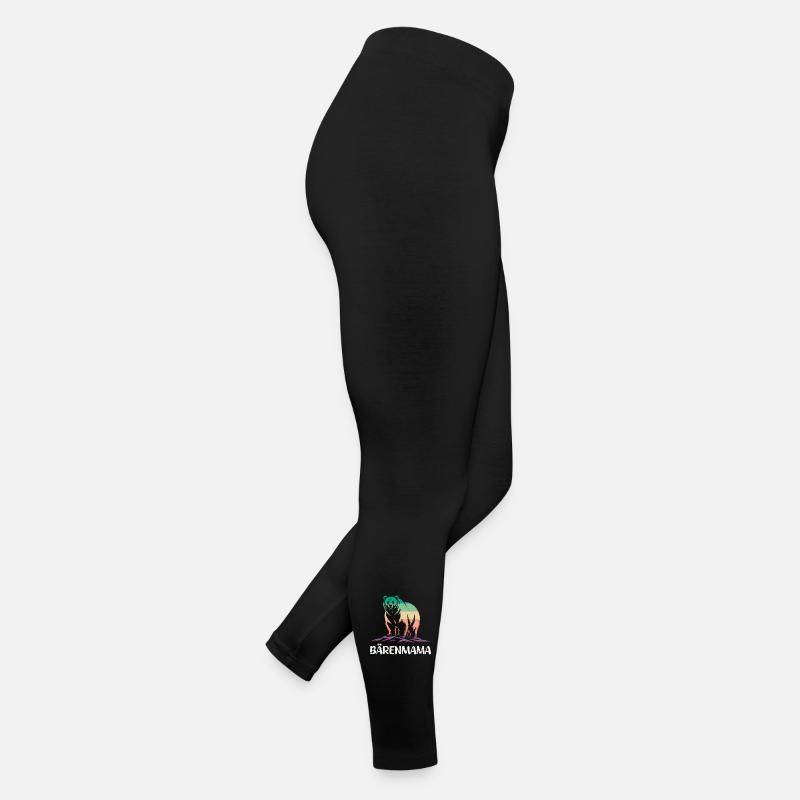 Future maman MAMAN OURS Bientôt maman Drôle Legging en jersey Femme