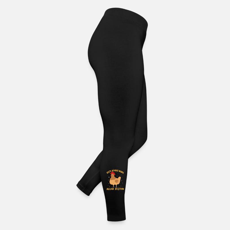 Beste Hühner Mama Aller Zeiten Frauen Jersey Leggings