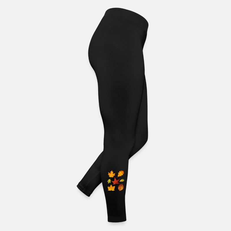 Herbstlaub Frauen Jersey Leggings