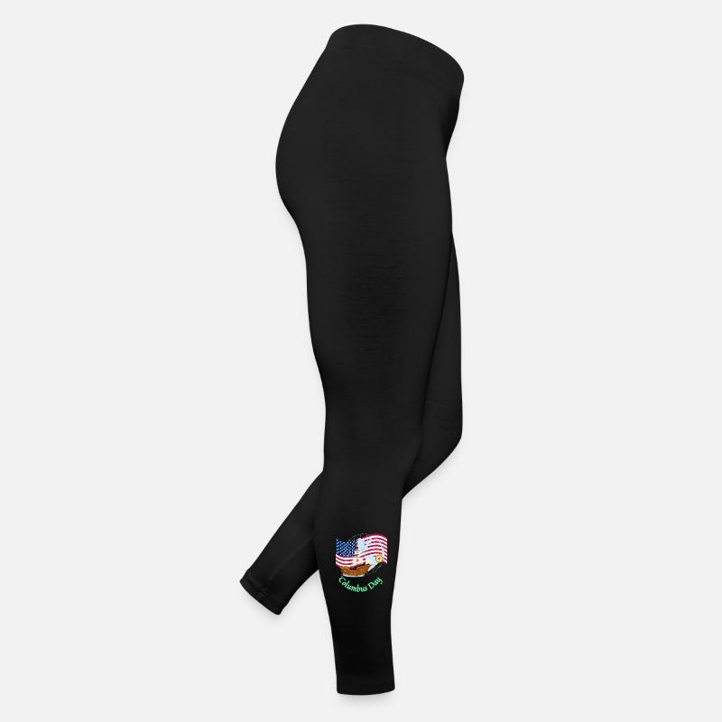 Kolumbus-Tag Frauen Jersey Leggings