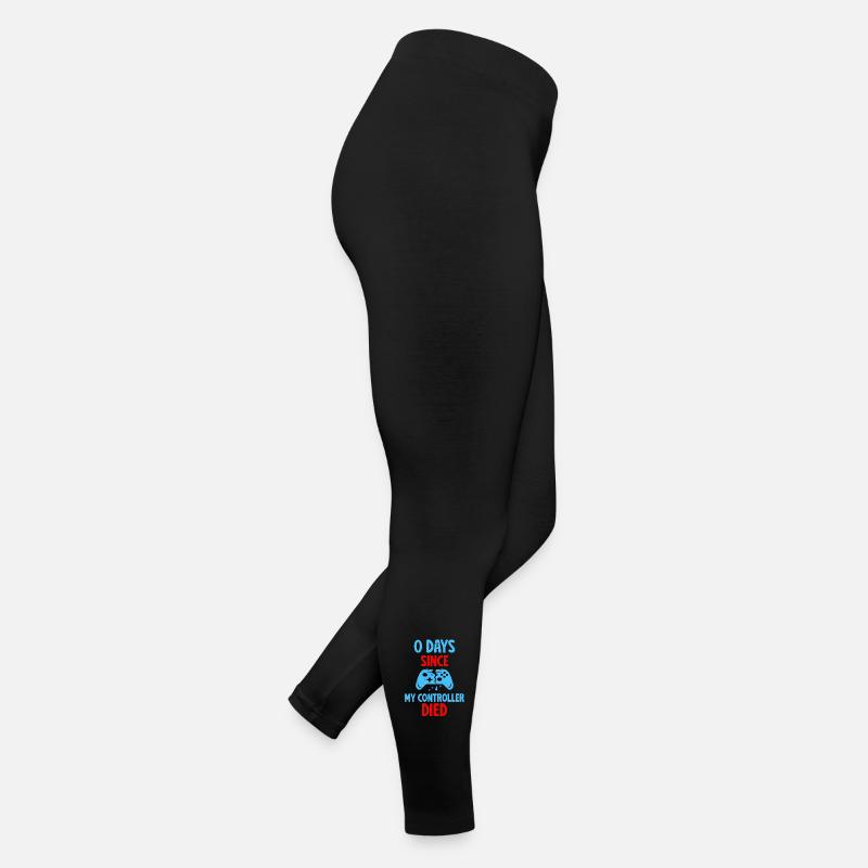0 Days Since My Controller Destroyed Something Fun Frauen Jersey Leggings