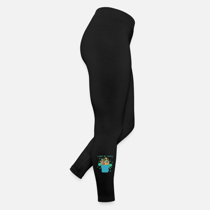 Artiste Peintre Graphique J’aime mes outils Dessin Legging en jersey Femme