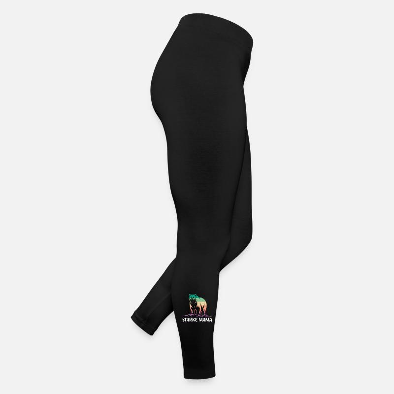 Future maman OURS MAMAN FORTE Drôle Legging en jersey Femme