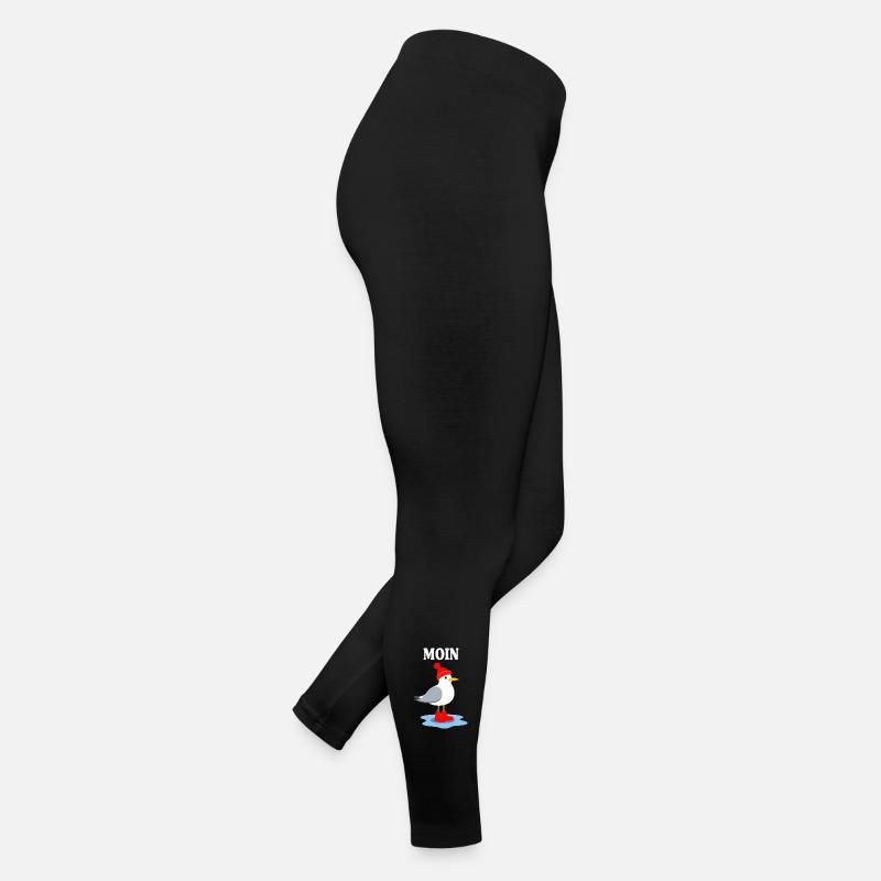 Moin Seagull au look frison Legging en jersey Femme