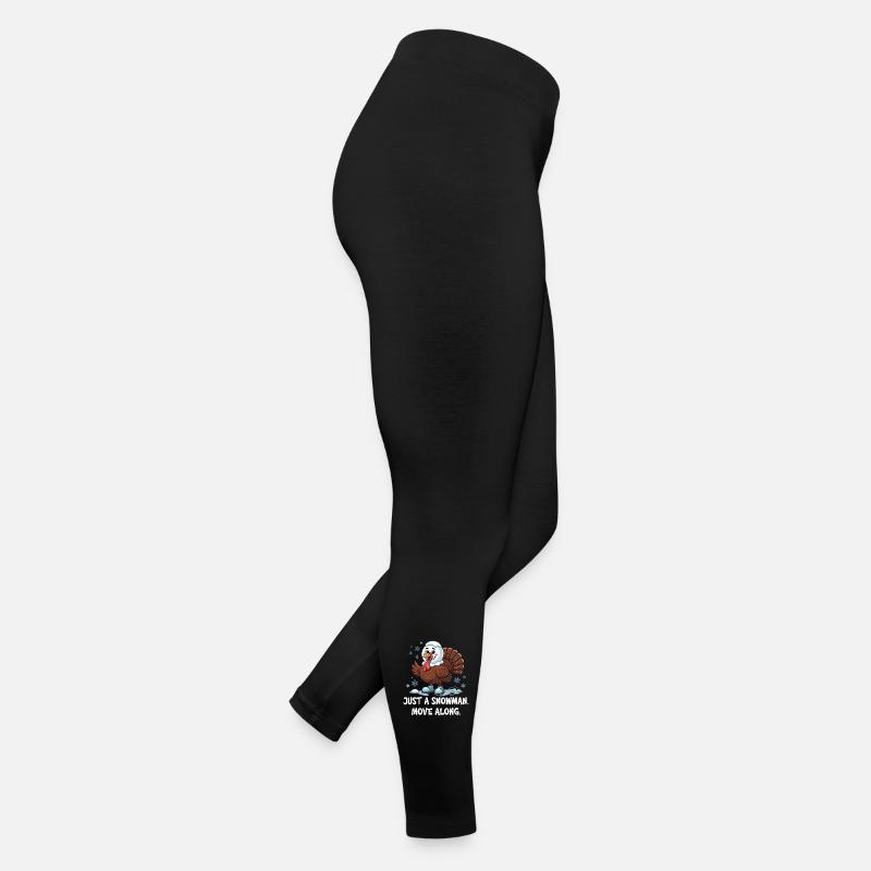 Pas de dinde pour le dîner Legging en jersey Femme