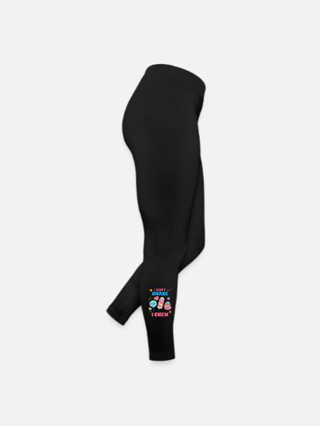 Candy Squad Süßigkeiten Crew Gift - Frauen Jersey Leggings - Schwarz - Rechts