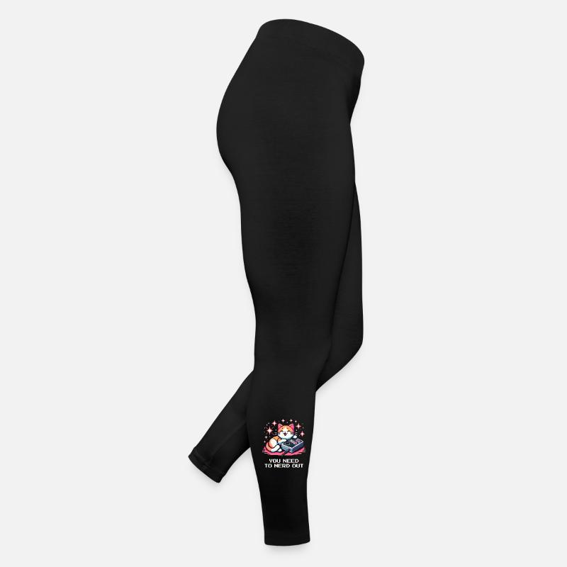 You Need to Freak Out Nerdy | Nerd, Cat, Arcade Women’s Jersey Leggings