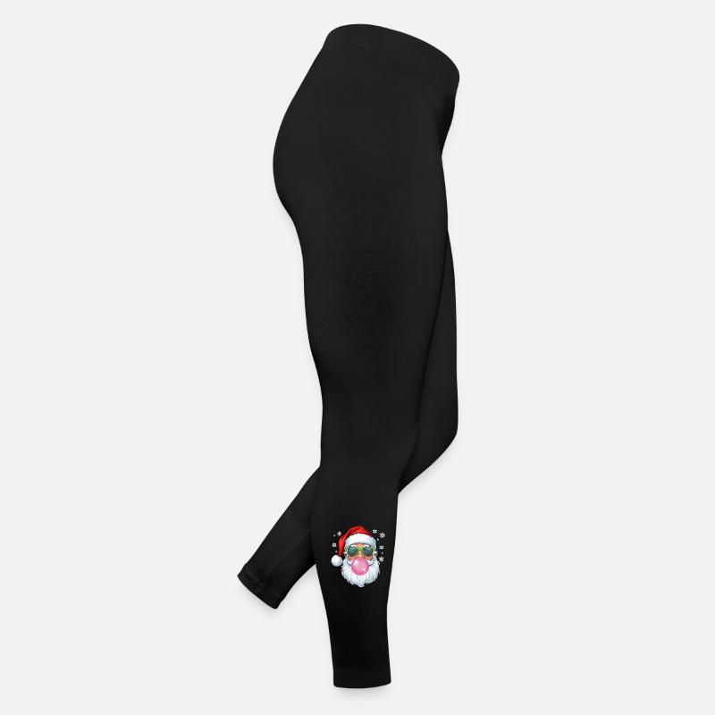 Weihnachtsmann Bubble Gum Frauen Jersey Leggings