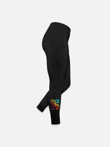ÉDITION LIMITÉE 2014 12 ANS 12E ANNIVERSAIRE - Legging en jersey Femme - noir - Droite