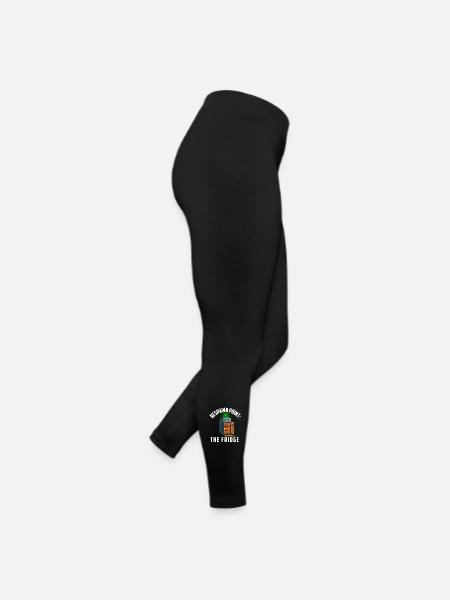 Respawn Point Le Frigo Amateur de jeux Gamer Noël - Legging en jersey Femme - noir - Droite