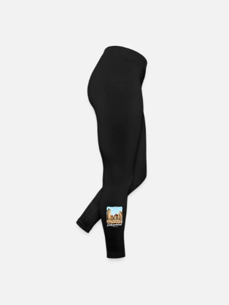 Delmenhorst - Legging en jersey Femme - noir - Droite