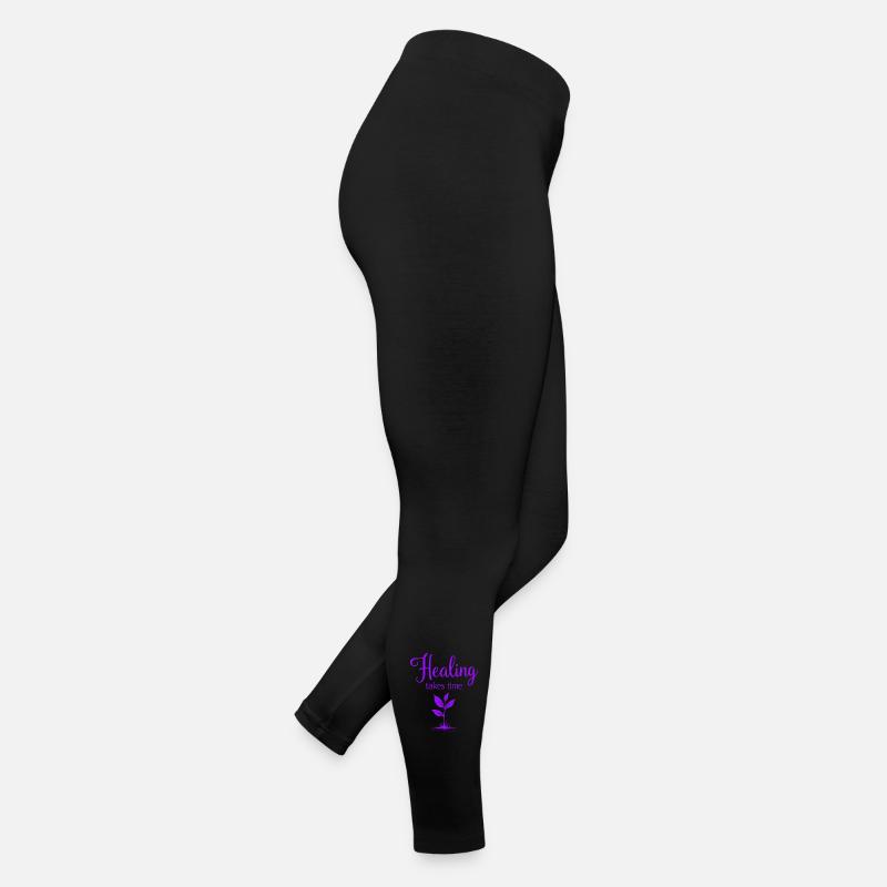 Healing takes time Mindfulness Patience Women’s Jersey Leggings