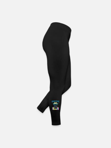Cleaning Team Motif Housekeeping - Women’s Jersey Leggings - black - Right