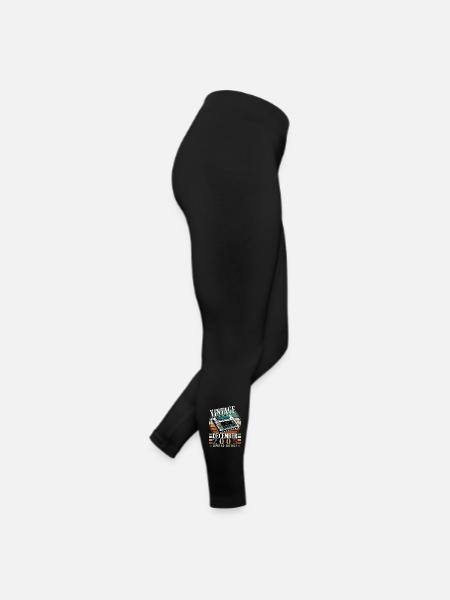 Édition limitée Vintage décembre 2005 - Legging en jersey Femme - noir - Droite