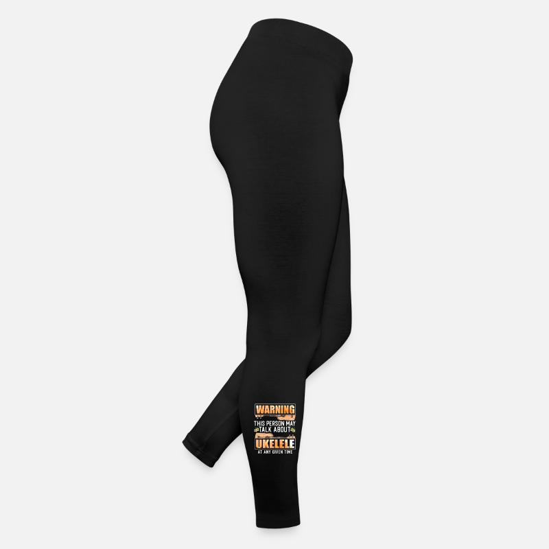 Ukulélé hawaïen Uke Avertissement : Legging en jersey Femme