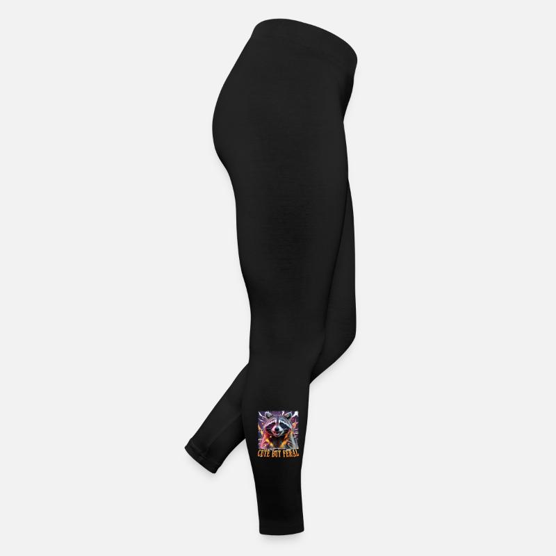 Drôle de raton laveur Legging en jersey Femme
