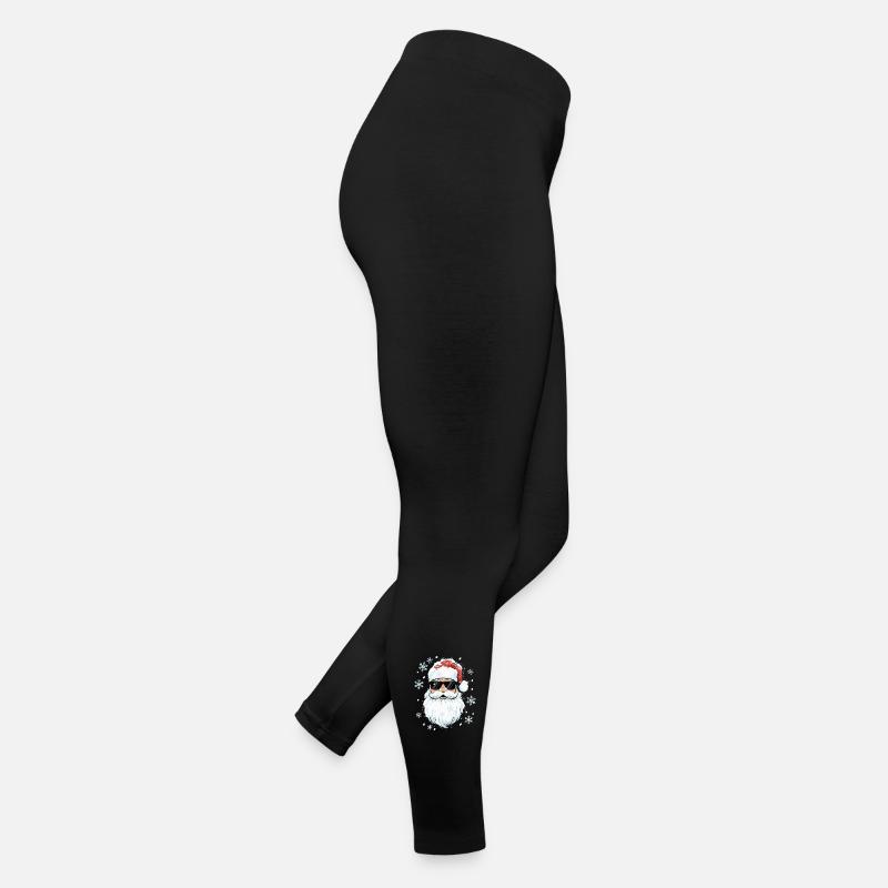 Cool Santa - Weihnachtsmann mit Sonnenbrille Frauen Jersey Leggings