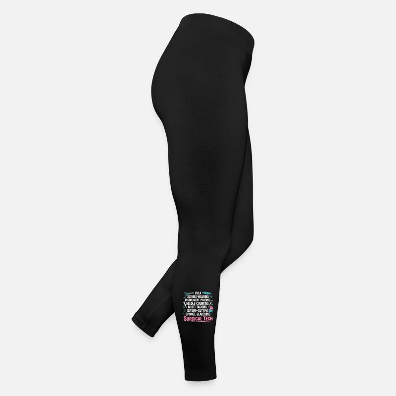 Surgical Tech Power Wortkunst Frauen Jersey Leggings
