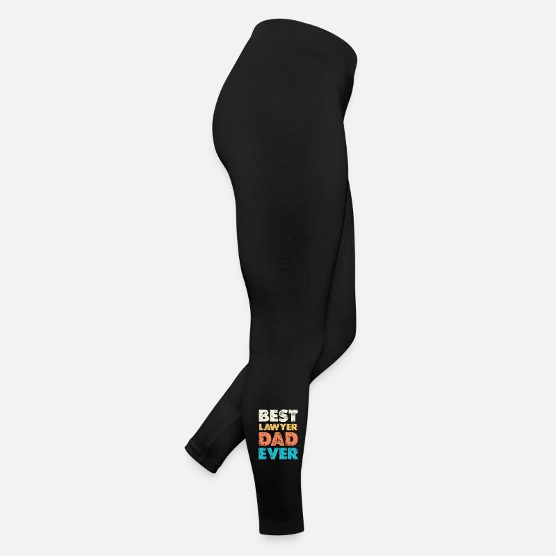 Meilleur papa avocat de tous les temps Legging en jersey Femme