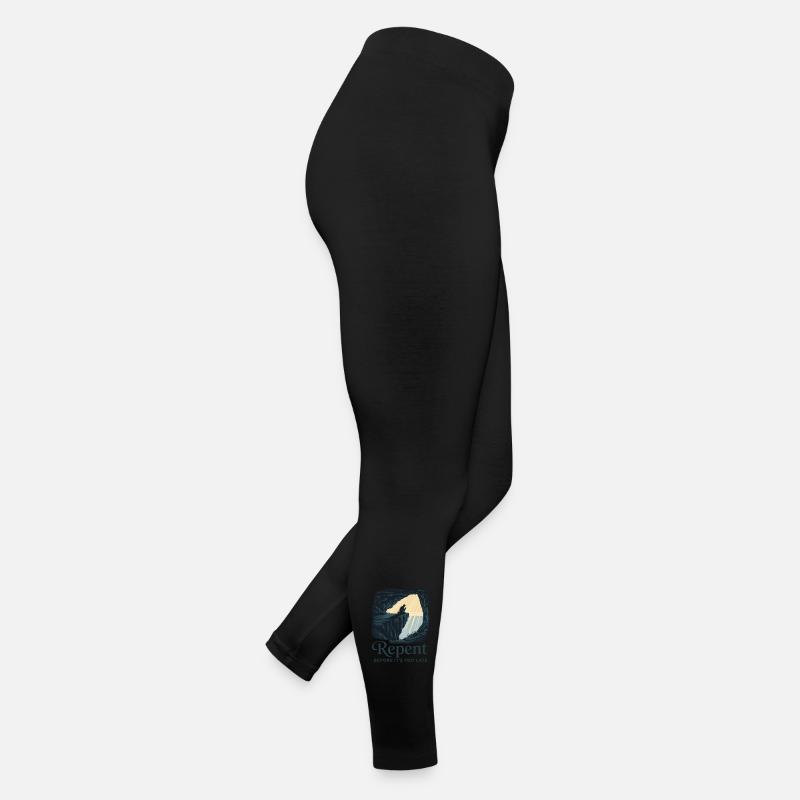 Repent Before It's Too Late Women’s Jersey Leggings