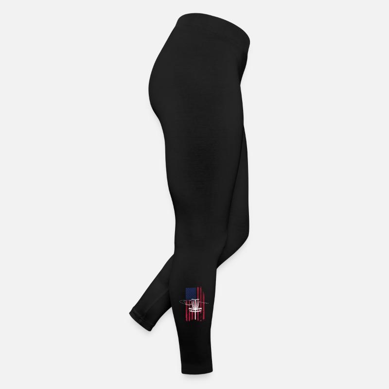 Drapeau Disc Golf USA Legging en jersey Femme