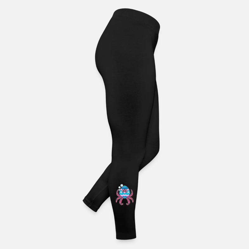 Octopus Easter Easter Egg Women’s Jersey Leggings